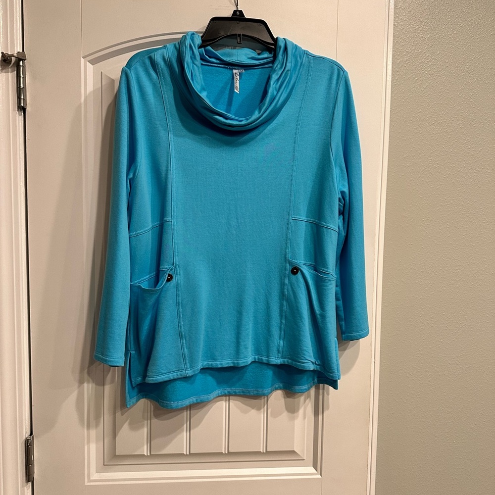 NWOT Lulu B Cowl Top
